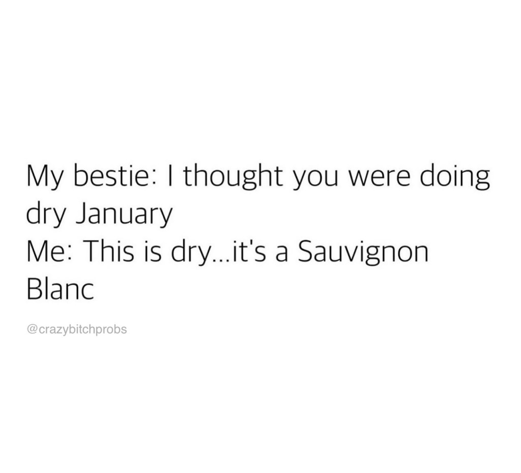 Dry January is the Inverse Fight&nbsp;Club